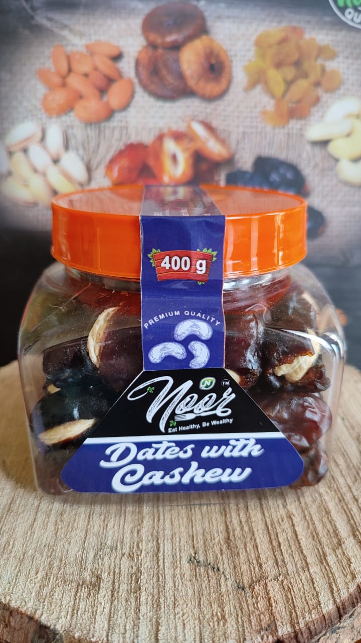 NOOR DATES WITH CASHEW JAR